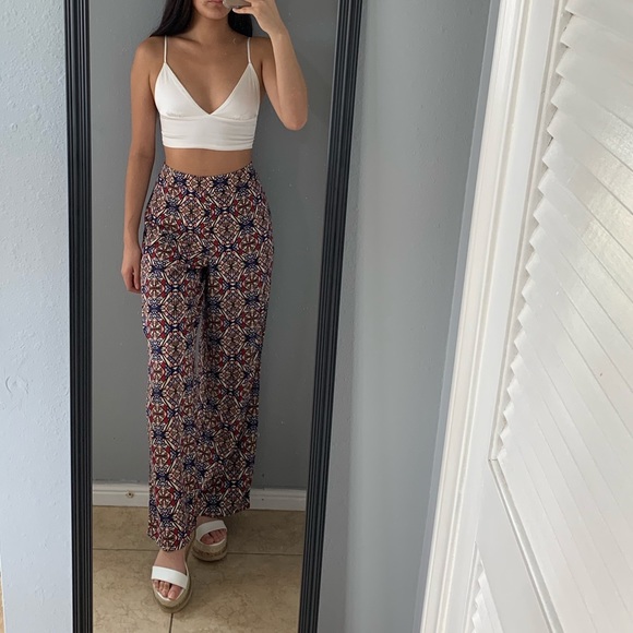 Jules & Leopold Pants - Jules & Leopold Printed loose pants